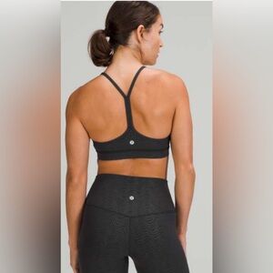 lululemon athletica Charcoal Sports Bra